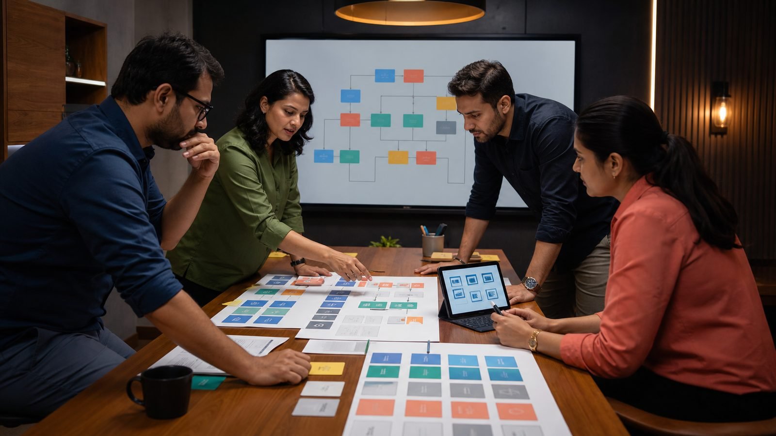 A GTI solution team translating business needs into a practical technology path