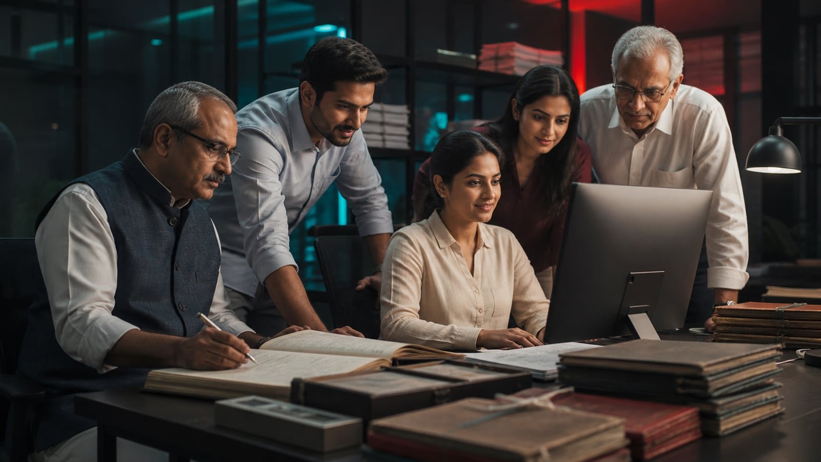Traditional Business Digitization in a real business setting